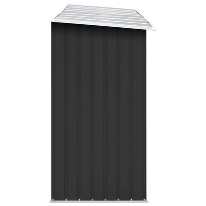 Capannone da Giardino in Acciaio Zincato 330x84x152cm Antracite
