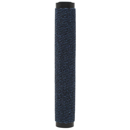 Tappeti Antipolvere 2 pz Rettangolari Trapuntati 120x180cm Blu
