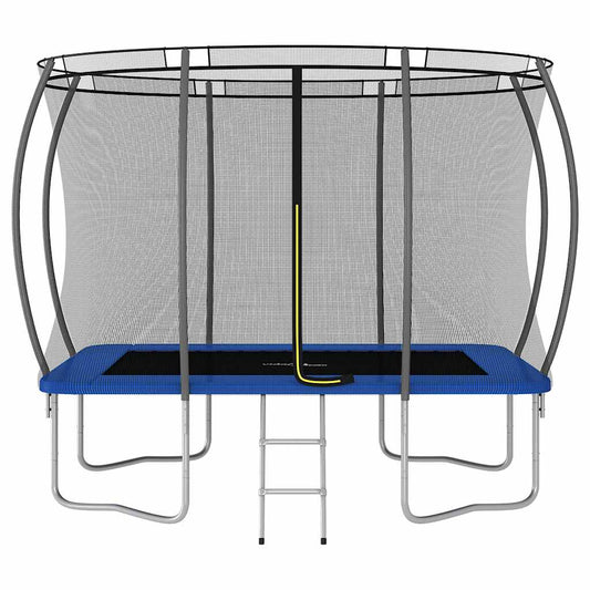 Set Trampolino Rettangolare 274x183x76 cm 150 kg