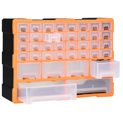 Mobile Contenitore con 38 Cassetti 52x16x37,5 cm