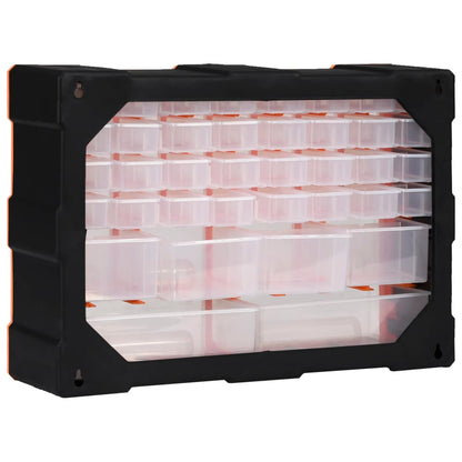 Mobile Contenitore con 38 Cassetti 52x16x37,5 cm