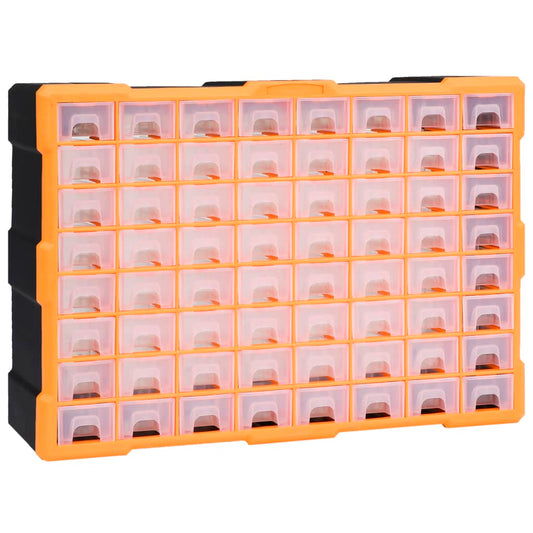 Mobile Contenitore con 64 Cassetti 52x16x37,5 cm
