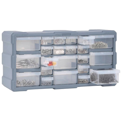 Mobile Contenitore con 22 Cassetti 49x16x25,5 cm