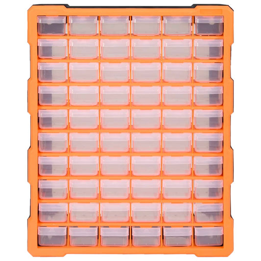 Mobile Contenitore con 60 Cassetti 38x16x47,5 cm