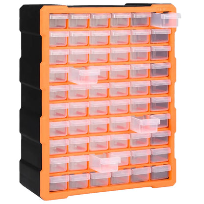 Mobile Contenitore con 60 Cassetti 38x16x47,5 cm