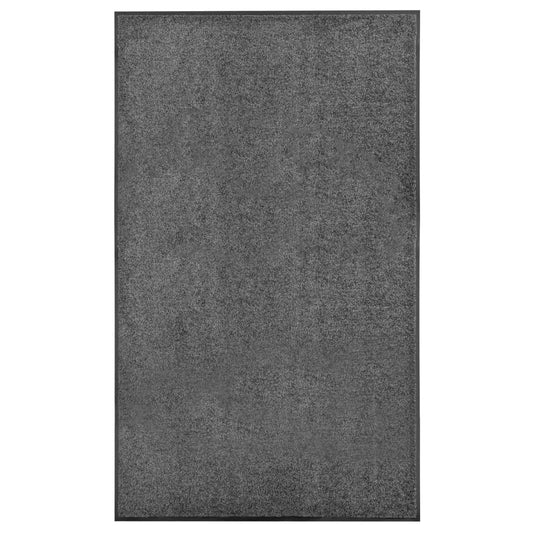 Zerbino Lavabile Antracite 90x150 cm
