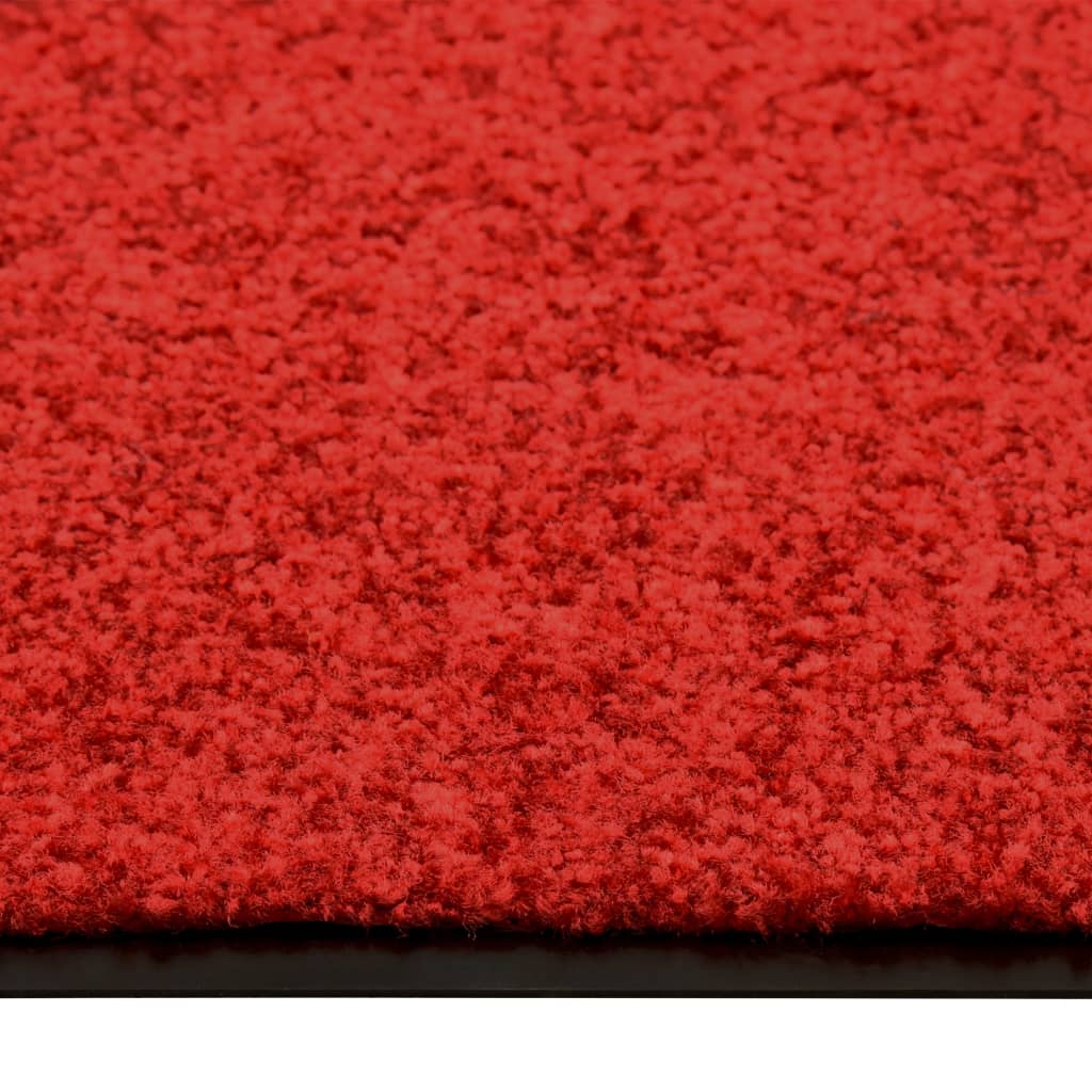 Zerbino Lavabile Rosso 90x120 cm
