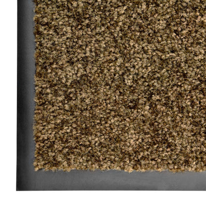 Zerbino Lavabile Marrone 60x90 cm