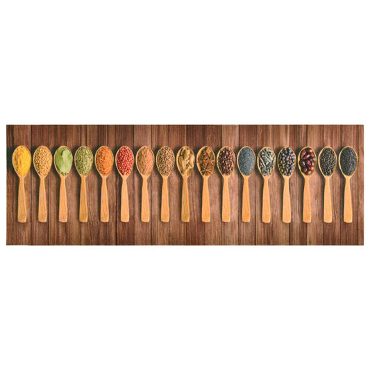 Tappetino da Cucina Lavabile Cucchiai 45x150 cm