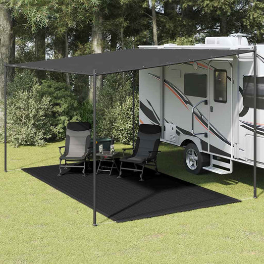 Tappeto da Tenda 250x450 cm Nero