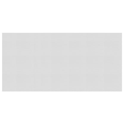 Pellicola Galleggiante Solare PE Piscina 450x220 cm Grigia