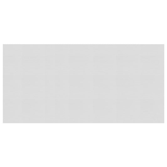 Pellicola Galleggiante Solare PE Piscina 450x220 cm Grigia