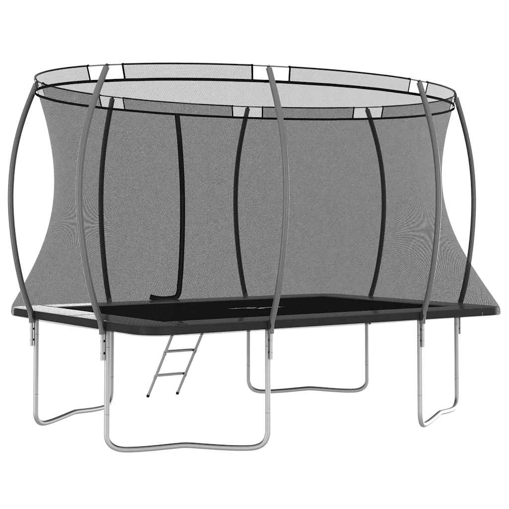 Set Trampolino Rettangolare 335x244x90 cm 150 kg