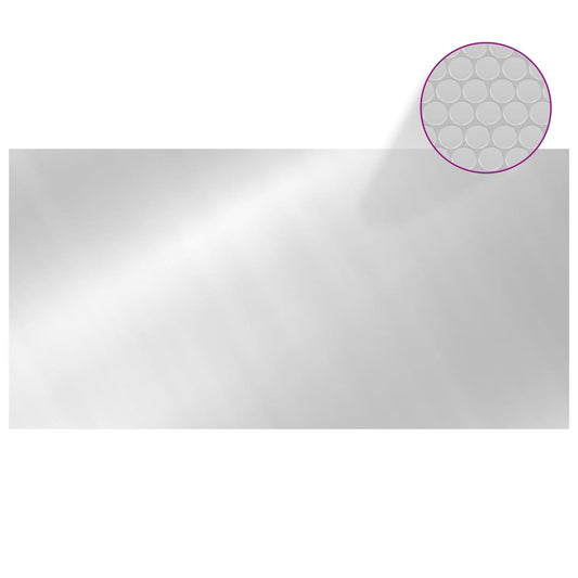Copertura per Piscina Argento 975x488 cm in PE