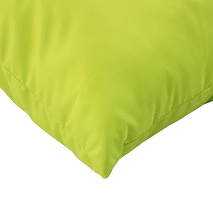 Cuscini per Pallet 3 pz Verde Intenso in Tessuto Oxford