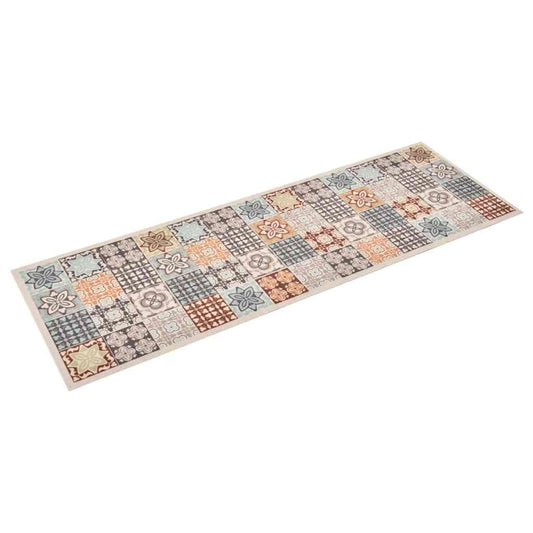 Tappetino da Cucina Lavabile Mosaico a Colori 60x180 cm