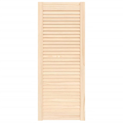 Anta con Design a Lamelle 99,3x39,4 cm in Legno di Pino