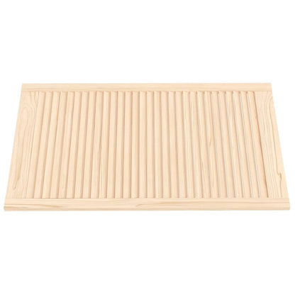 Ante con Design a Lamelle 2 pz 99,3x59,4 cm in Legno di Pino