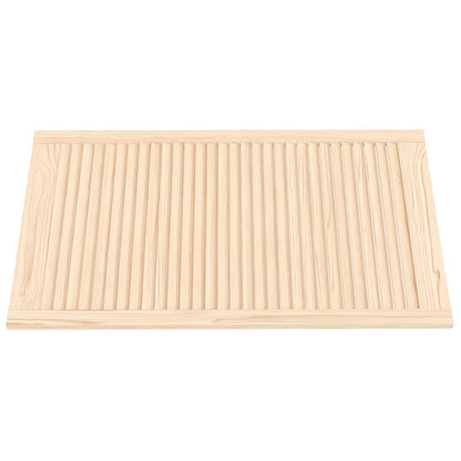 Ante con Design a Lamelle 4 pz 99,3x59,4 cm in Legno di Pino