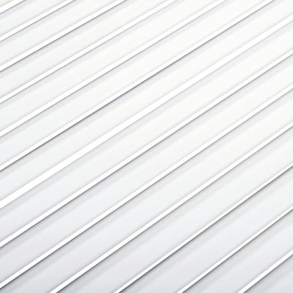 Ante a Lamelle 4 pz Bianche 69x49,4 cm in Legno di Pino