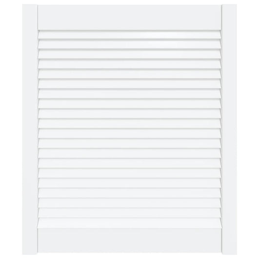 Anta a Lamelle Bianca 69x59,4 cm in Legno di Pino