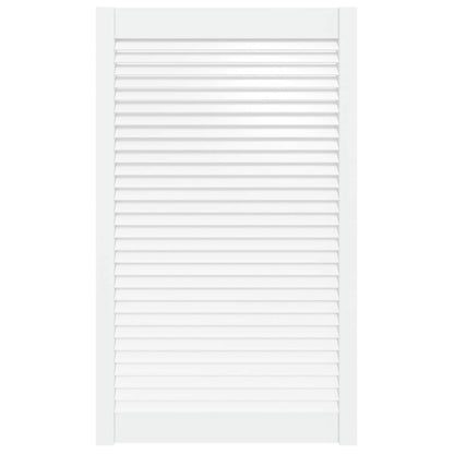 Anta a Lamelle Bianca 99,3x59,4 cm in Legno di Pino