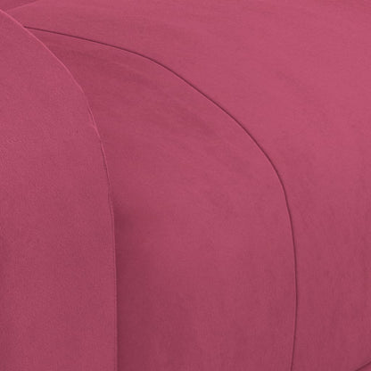 Poltrona Elettrica Reclinabile Rosso Vino in Tessuto