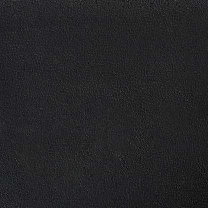Cuscini Decorativi 2pz Nero 40x40 cm in Similpelle
