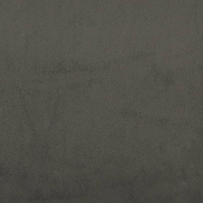 Cuscini Decorativi 2 pz Grigio Scuro 40x40 cm in Velluto