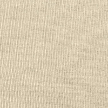 Cuscini Decorativi 2 pz Crema Ø15x50 cm in Tessuto