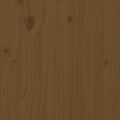 Portalegna Marrone Ambra 60x25x100 cm in Legno Massello di Pino