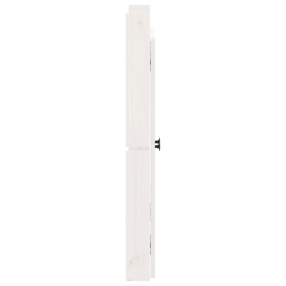 Ante da Cucina da Esterno Bianche 50x9x82 cm Legno Massello di Pino