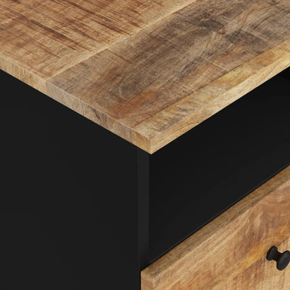 Comodino in Legno Massello di Mango e Legno Multistrato