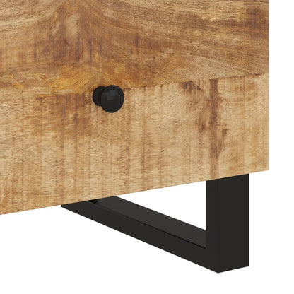 Comodino in Legno Massello di Mango e Legno Multistrato