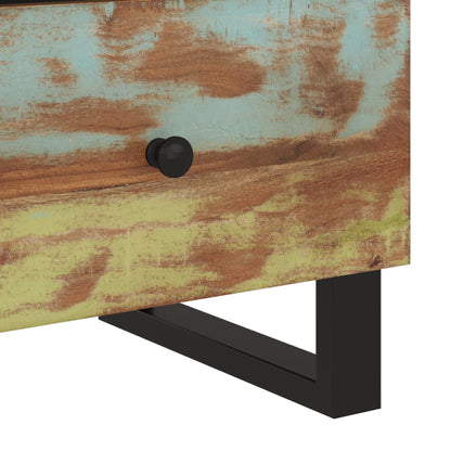Comodini 2pz in Legno Massello di Recupero e Legno Multistrato