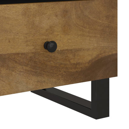 Comodino in Legno Massello di Mango e Legno Multistrato