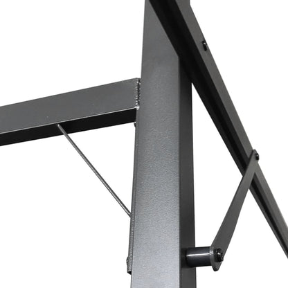 Pergola con Tetto Retrattile Crema 589x292x230 cm