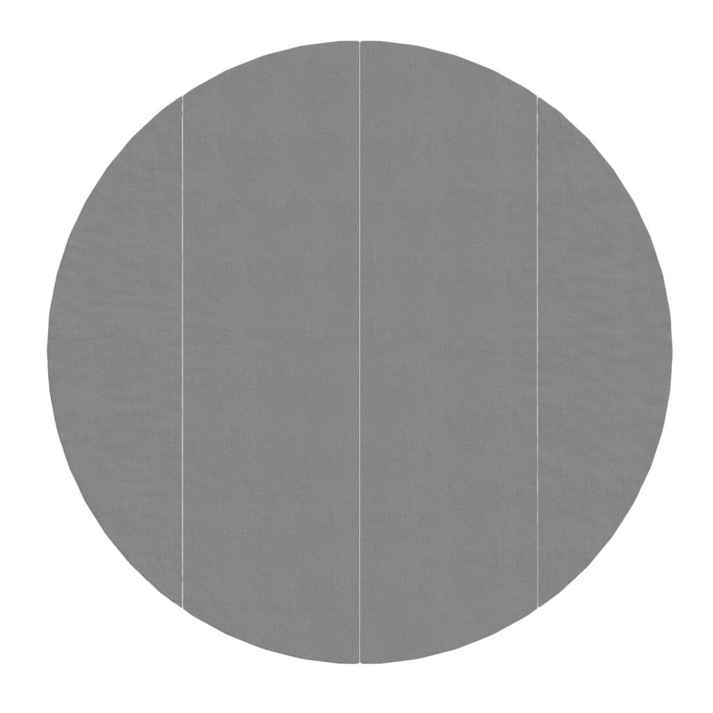 Telo Sotto Piscina Grigio Chiaro Ø458 cm Geotessile Poliestere