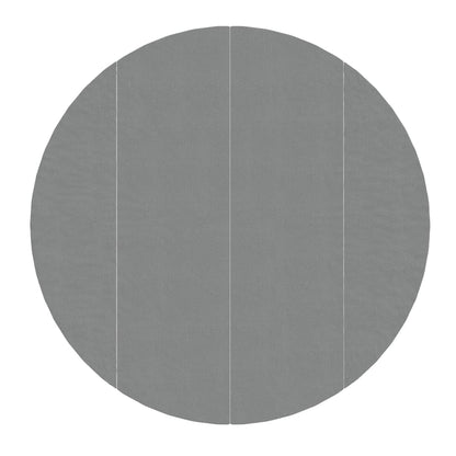 Telo Sotto Piscina Grigio Chiaro Ø458 cm Geotessile Poliestere