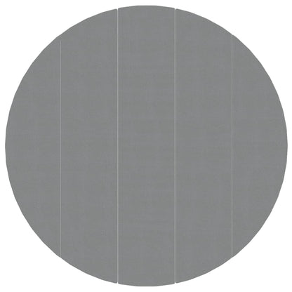 Telo Sotto Piscina Grigio Chiaro Ø550 cm Geotessile Poliestere