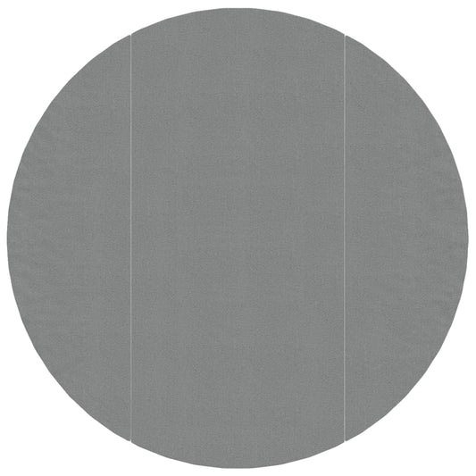Telo Sotto Piscina Grigio Chiaro Ø306 cm Geotessile Poliestere