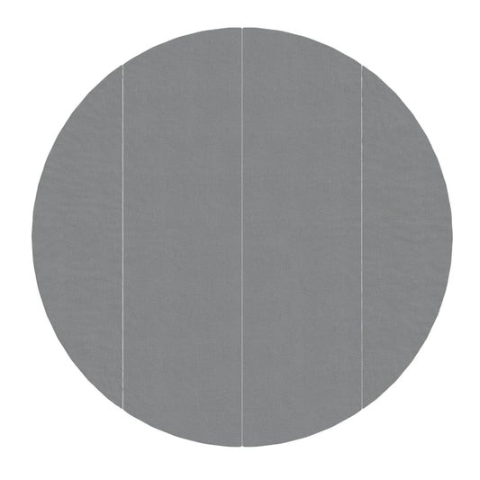 Telo Sotto Piscina Grigio Chiaro Ø458 cm Geotessile Poliestere