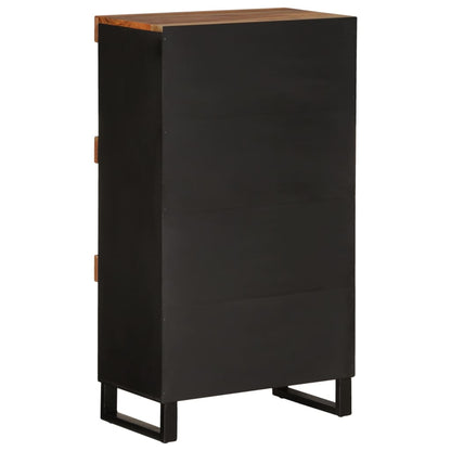 Credenza 60x33x107 cm in Legno Massello di Acacia