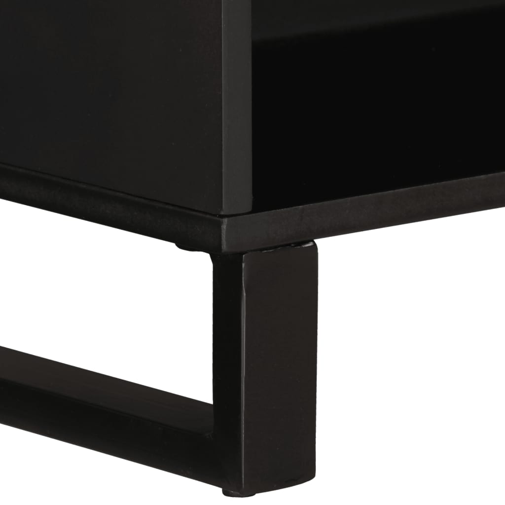 Credenza 85x33x75 cm in Legno Massello di Acacia