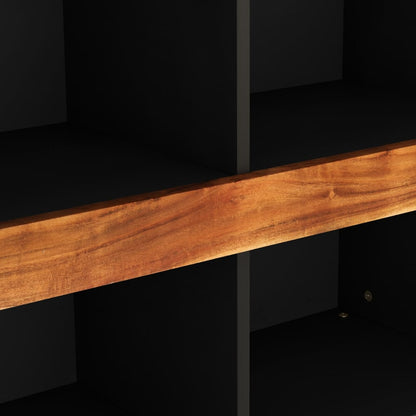 Credenza 85x33x75 cm in Legno Massello di Acacia