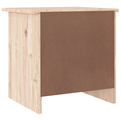 Comodino ALTA 41x35x41 cm in Legno Massello di Pino