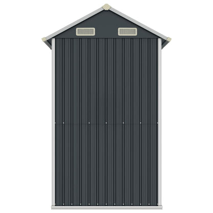 Capanno da Giardino Antracite 192x152,5x237cm Acciaio Zincato
