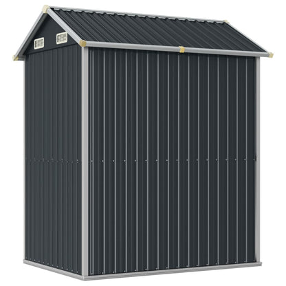 Capanno da Giardino Antracite 192x152,5x237cm Acciaio Zincato
