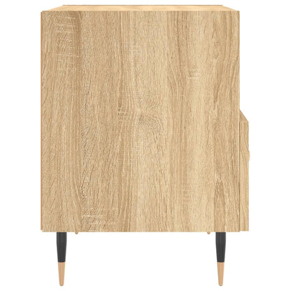Comodini 2 pz Rovere Sonoma 40x35x47,5 cm in Legno Multistrato