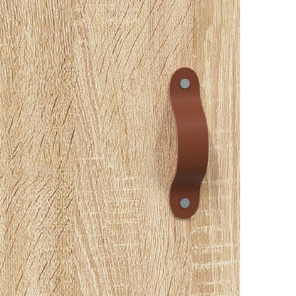 Comodini 2 pz Rovere Sonoma 40x40x50 cm in Legno Multistrato
